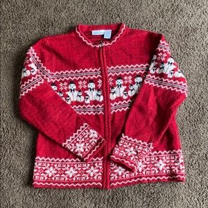 Croft & Barrow Snowman Knit Sweater